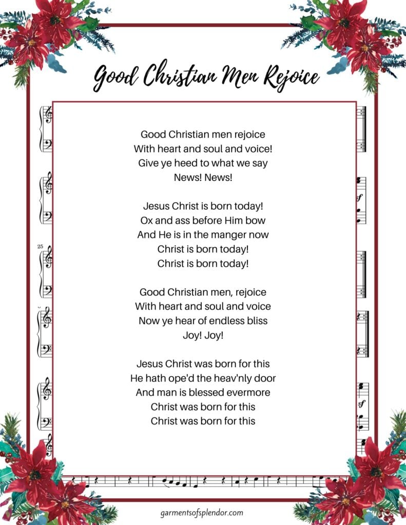 17 beautiful christmas hymns to uplift your soul (with free